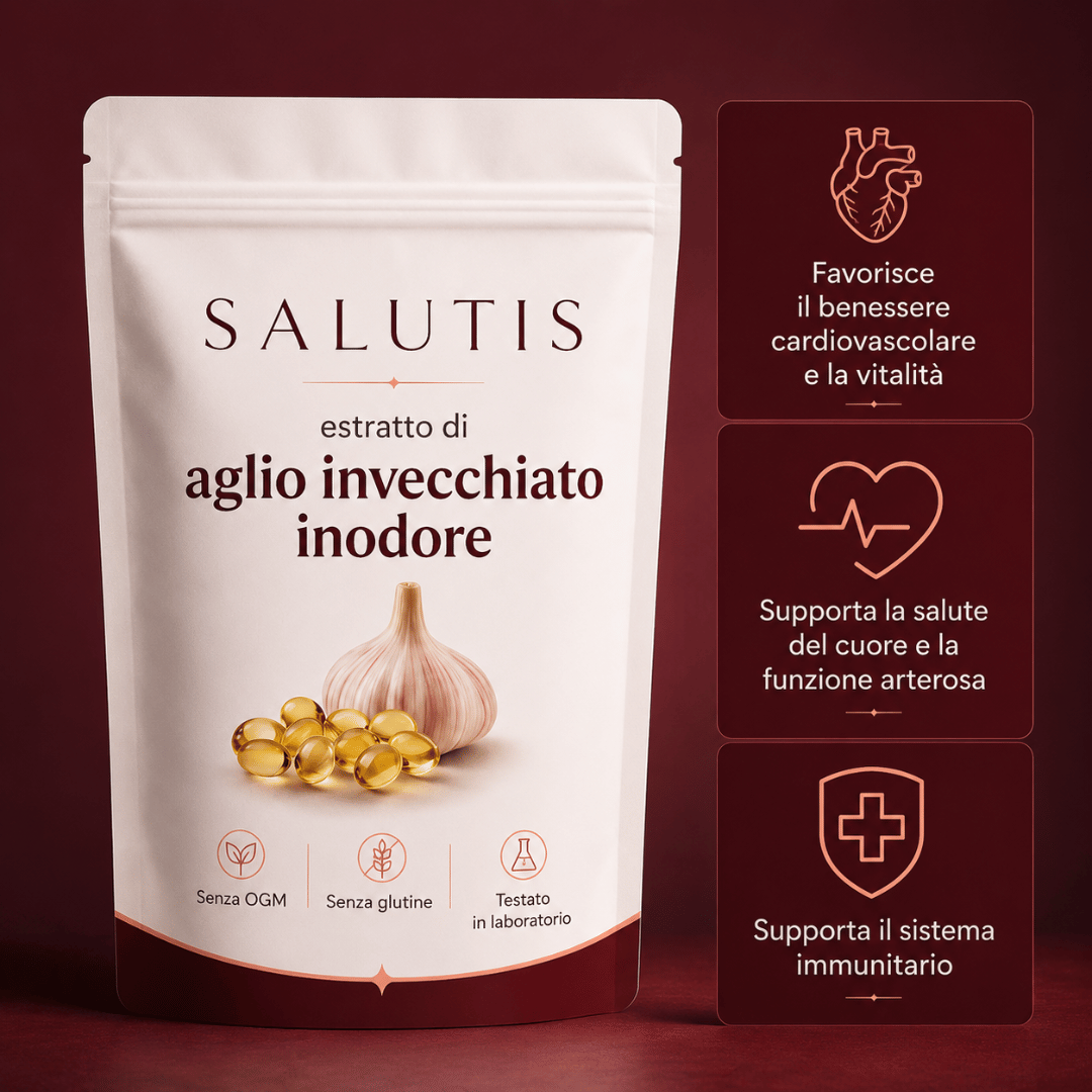 Estratto di Aglio Invecchiato — Supporto Clinico per la Pressione Sanguigna Prima di Ricorrere ai Farmaci