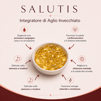 Estratto di Aglio Invecchiato — Supporto Clinico per la Pressione Sanguigna Prima di Ricorrere ai Farmaci
