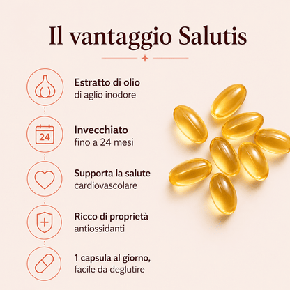 Estratto di Aglio Invecchiato — Supporto Clinico per la Pressione Sanguigna Prima di Ricorrere ai Farmaci