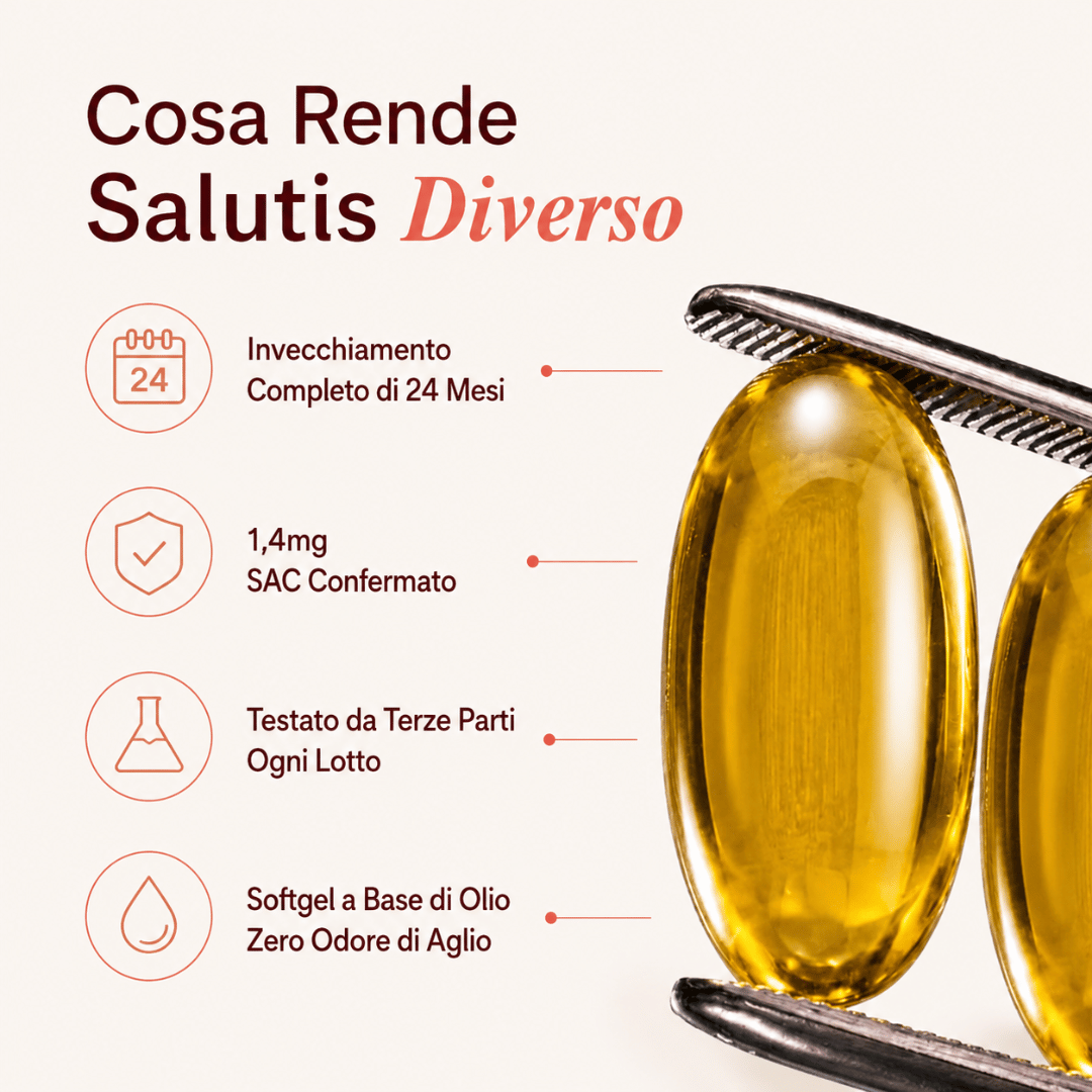 Estratto di Aglio Invecchiato — Supporto Clinico per la Pressione Sanguigna Prima di Ricorrere ai Farmaci