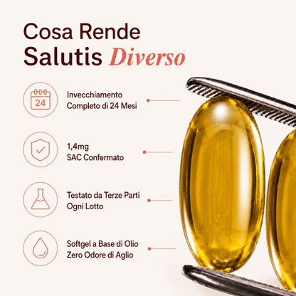 Estratto di Aglio Invecchiato — Supporto Clinico per la Pressione Sanguigna Prima di Ricorrere ai Farmaci