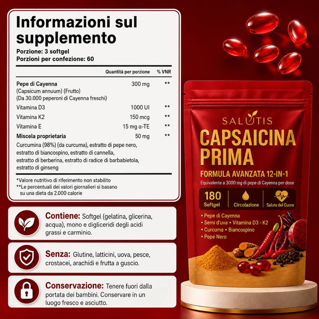 Salutis - Capsaicina Prima