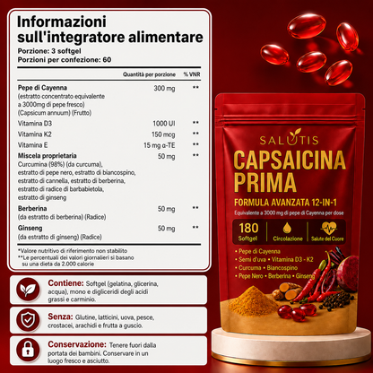 Salutis - Capsaicina Prima